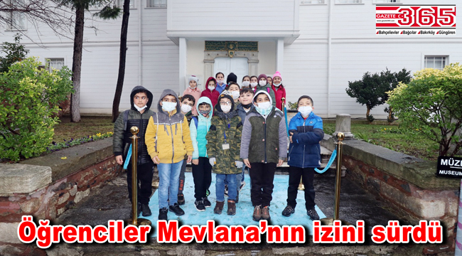 Bağcılarlı minikler Galata Mevlevihanesi’ni ziyaret ettiler