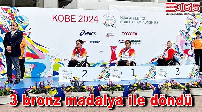 Hamide Doğangün’den Dünya Şampiyonası’nda 3 bronz madalya