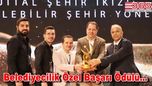 Bağcılar Belediyesi'ne özel başarı ödülü verildi