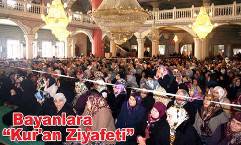 Bahçelievler’de bayanlara “Kur'an Ziyafeti”