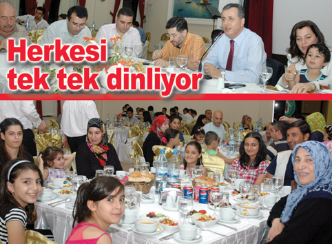 İhtiyaç sahipleriyle iftarda buluşuyor