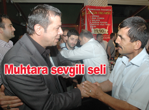 Muhtar Bünyamin Çifçi'nin iftarına büyük ilgi