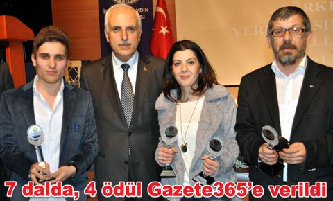 7 dalda, 4 ödül Gazete365’e verildi