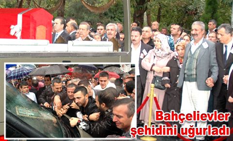 Bahçelievler şehidini uğurladı