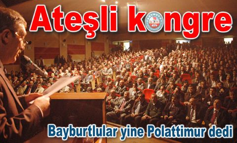 Bayburt Derneği'nin 33. kongresi yapıldı