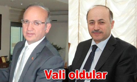 Güngören ve Bağcılar kaymakamları vali oldu