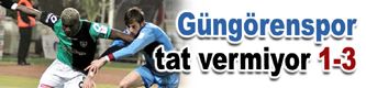 Güngörenspor, tat vermiyor 1-3