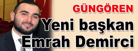 AK Parti Güngören’de başkan Emrah Demirci