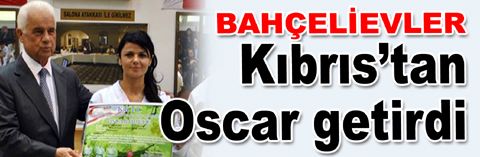 Pınar öğretmen Bahçelievler’e Oscar ödülü getirdi