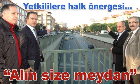 Bahçelievler halkı meydan istiyor…