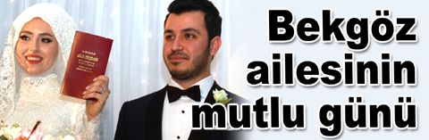 İş adamı Ali Bekgöz’ün yeğeni evlendi