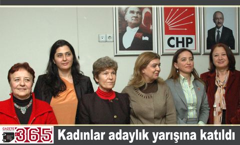 CHP’li kadınlar “Biz de varız” dedi