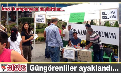 Güngören'de veliler ayaklandı...