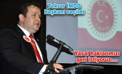 Selami Aykut tekrar İMDD başkanı seçildi