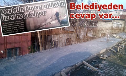 Verilen önergelere belediyeden cevap...