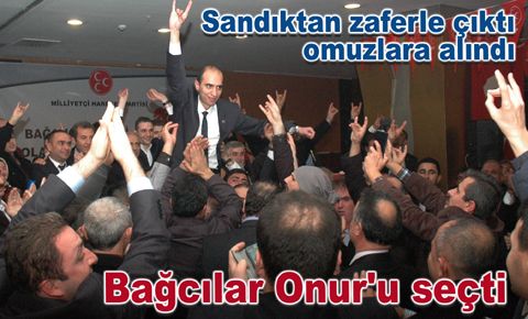 MHP Bağcılar Onur'u seçti...