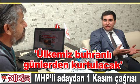 MHP’li A. Savaş Çolak Gazete365’i ziyaret etti