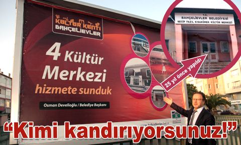 “25 yıllık eseri sahiplenir oldular”